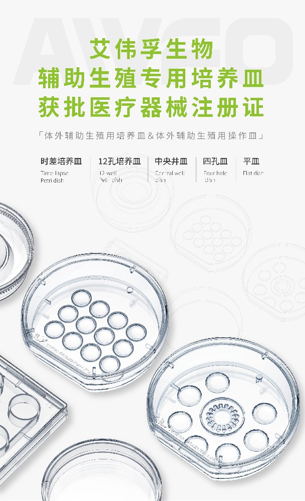 喜報(bào) | 艾偉孚生物輔助生殖專用培養(yǎng)皿已獲批醫(yī)療器械注冊(cè)證！